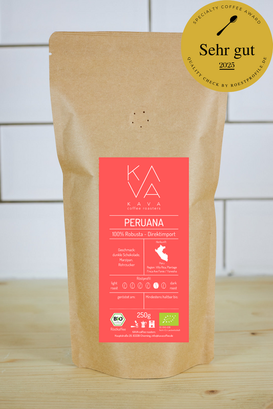 BIO Espresso PERUANA 100% Robusta (DIREKTIMPORT)