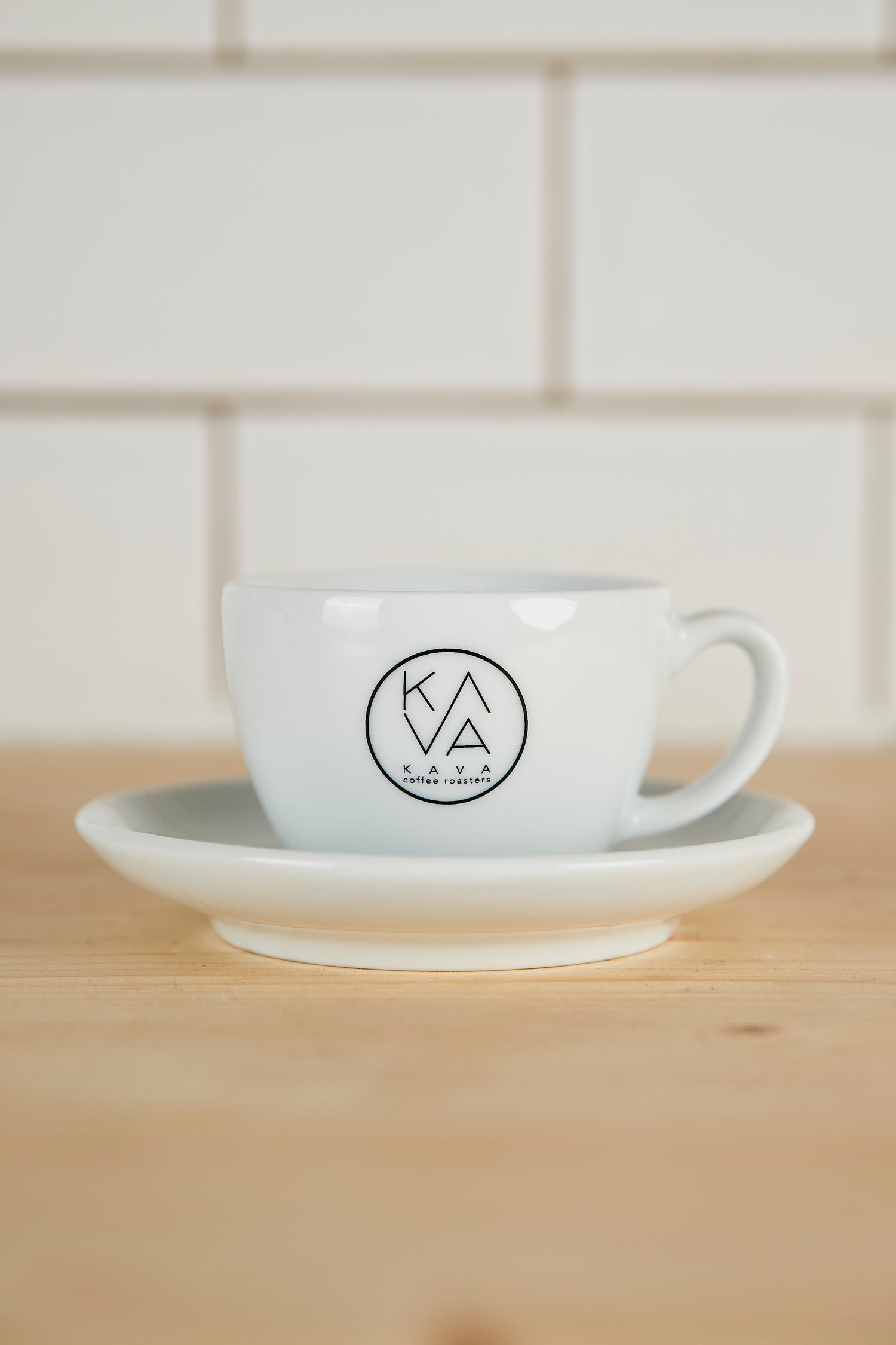 KAVA Cappuccino Tasse mit Untersetzer