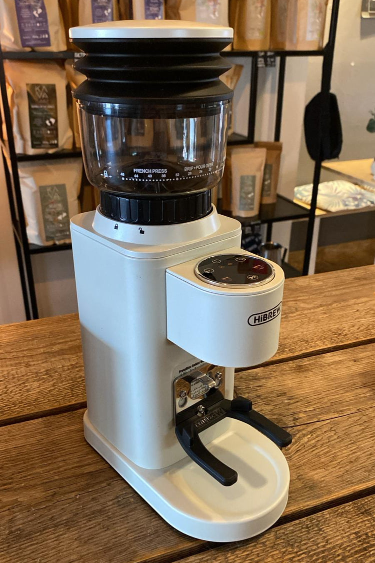 HiBrew Espressomühle G7 Seitenansicht