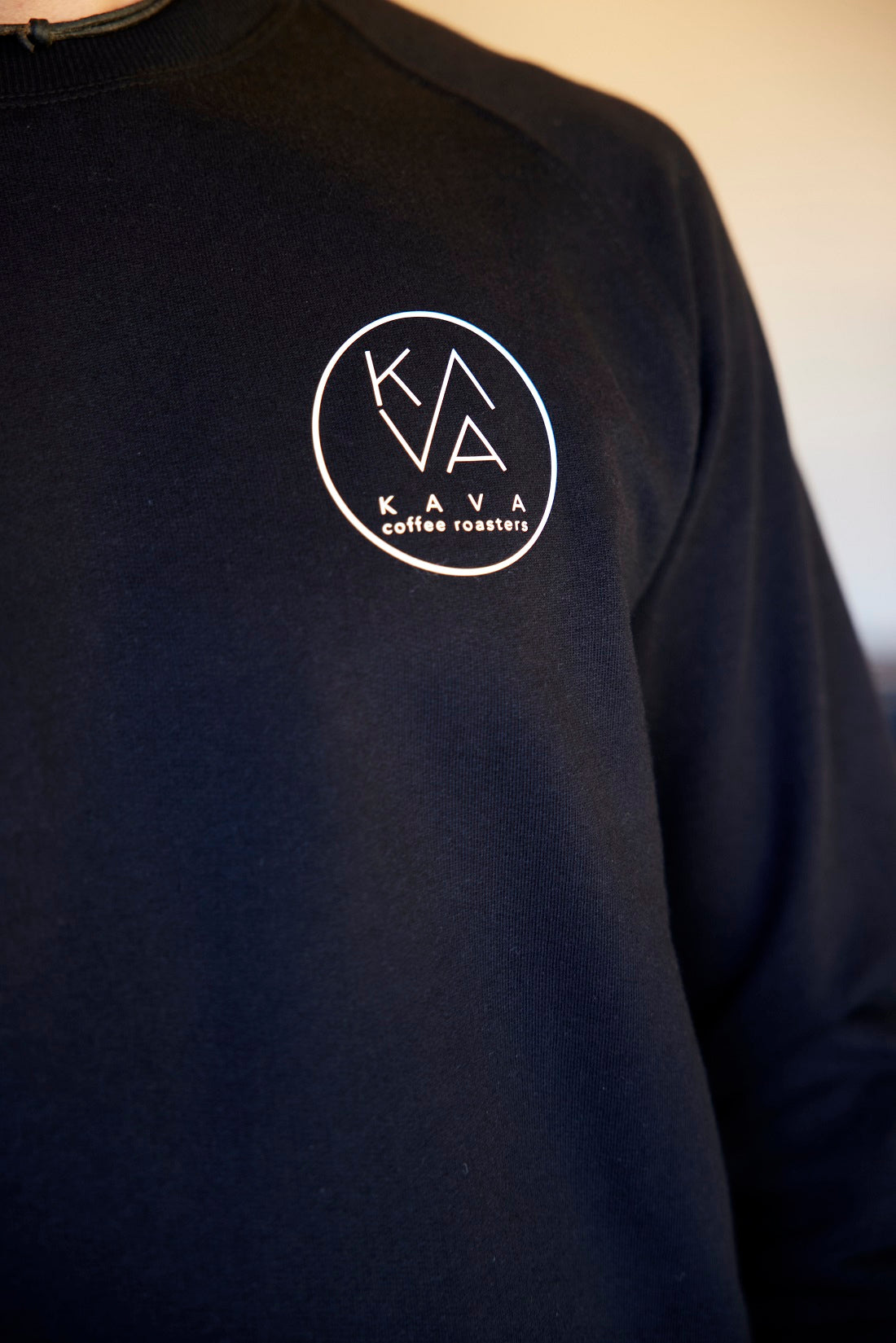 KAVA organic Sweater Logo black men